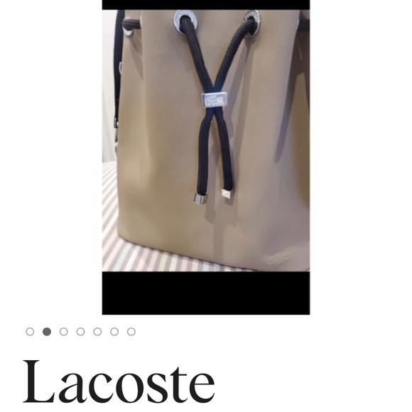 Lacoste vintage bucket bag. - Picture 1 of 8